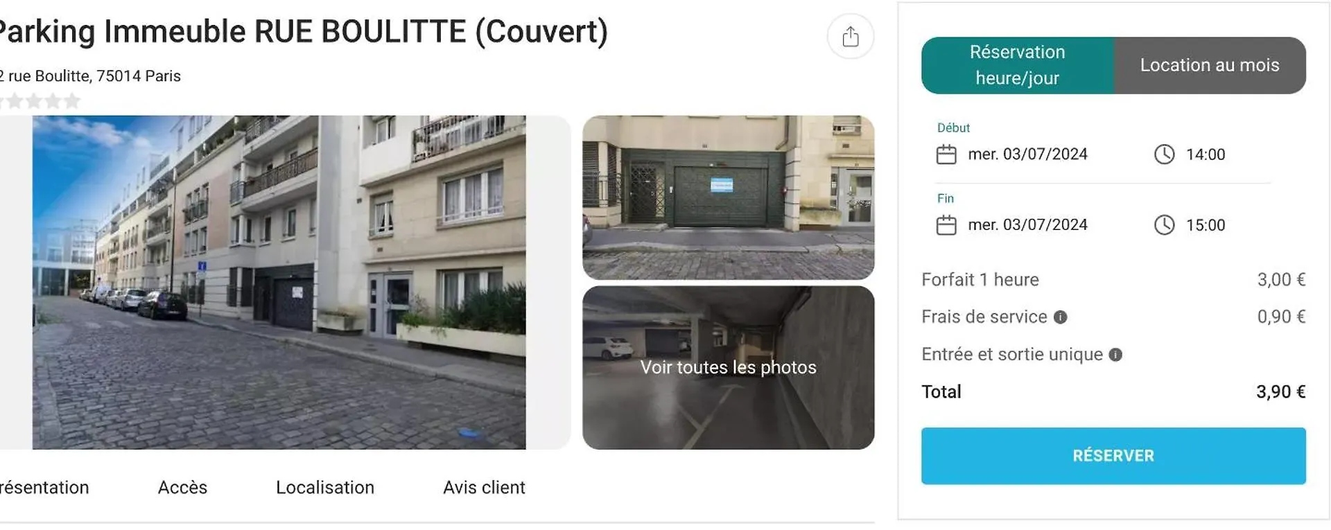 Appart Paris Lägenhet